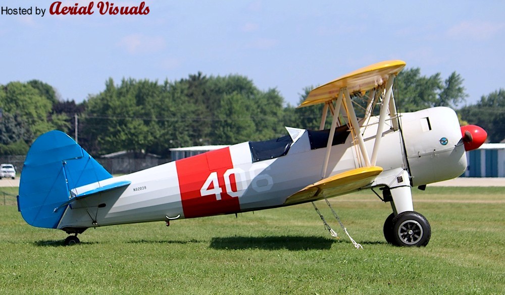 Aerial Visuals - Airframe Dossier - Stearman-Boeing PT-17 Kaydet, s/n ...