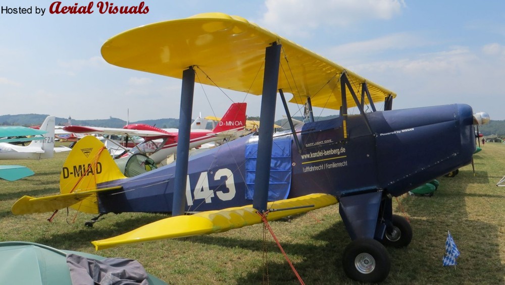 Aerial Visuals - Airframe Dossier - Platzer Leichtflugzeugbau Kiebitz B ...