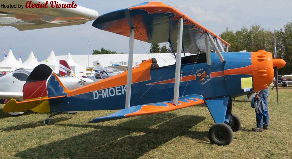 Aerial Visuals - Airframe Dossier - Platzer Leichtflugzeugbau Kiebitz B ...