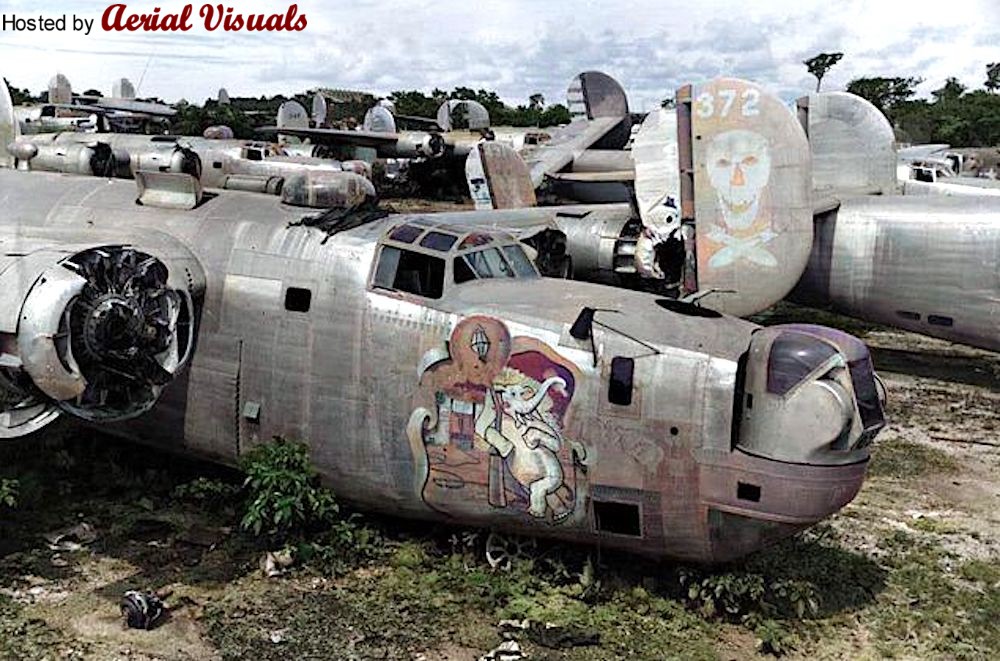 Aerial Visuals - Airframe Dossier - Consolidated B-24J-1-CF, S/n 42 ...