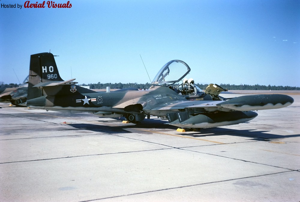 Aerial Visuals - Airframe Dossier - Cessna A-37B Dragonfly, s/n 87-960 ...