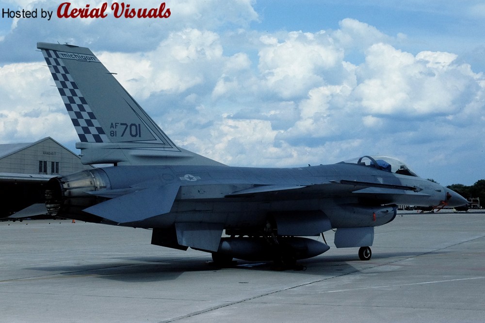 Aerial Visuals - Airframe Dossier - General Dynamics F-16A Block 15 ADF ...