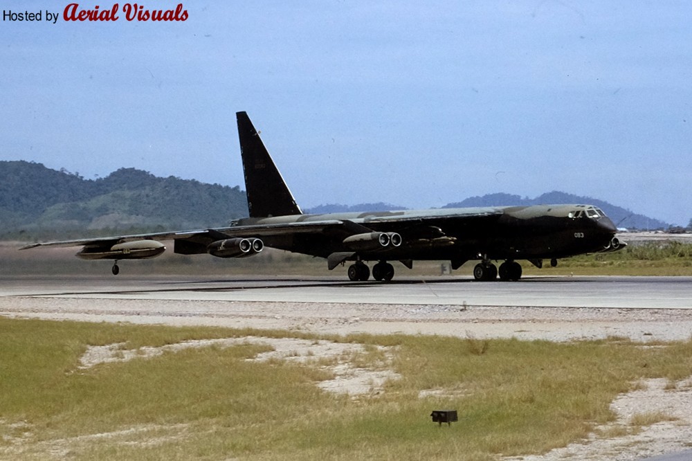 Aerial Visuals - Airframe Dossier - Boeing B-52D-55-BO Stratofortress ...