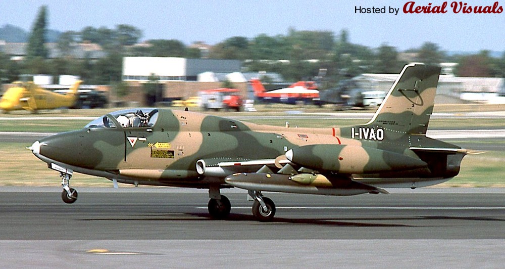 Aerial Visuals - Airframe Dossier - Aermacchi MB-326K, s/n MM54390 
