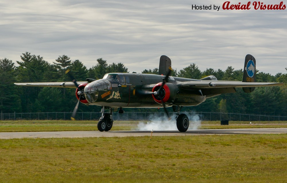 Aerial Visuals - Airframe Dossier - North American TB-25N Mitchell, S/n ...