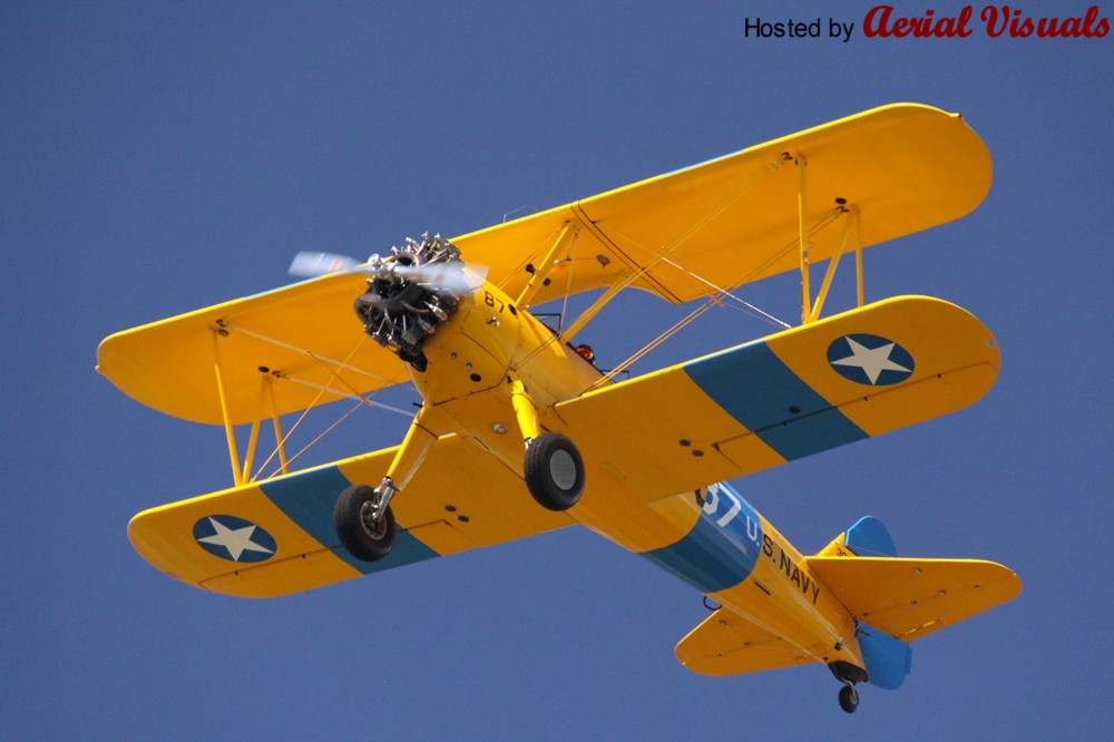 Aerial Visuals - Airframe Dossier - Stearman-Boeing N2S-4 Kaydet, s/n ...