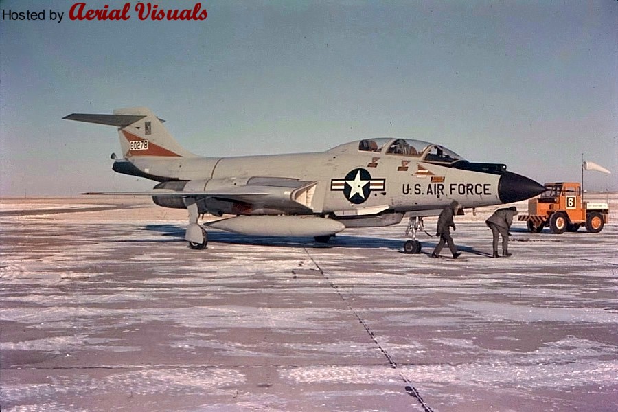 Aerial Visuals - Airframe Dossier - McDonnell F-101B-105-MC Voodoo, s/n ...