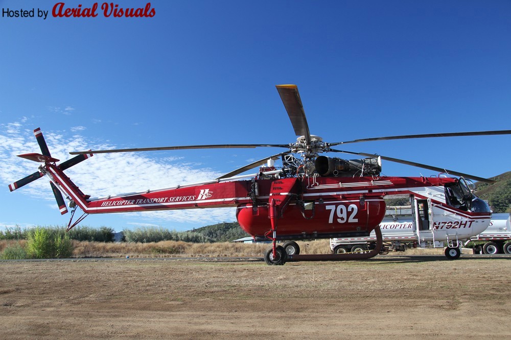 Aerial Visuals - Airframe Dossier - Sikorsky CH-54A Tarhe, s/n 68 