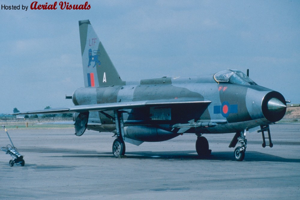 Aerial Visuals - Airframe Dossier - English Electric Lightning F.3 