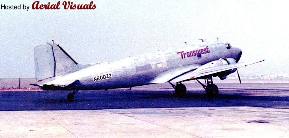 Aerial Visuals - Airframe Dossier - Douglas DC-3TP, s/n 117 FAS, c 