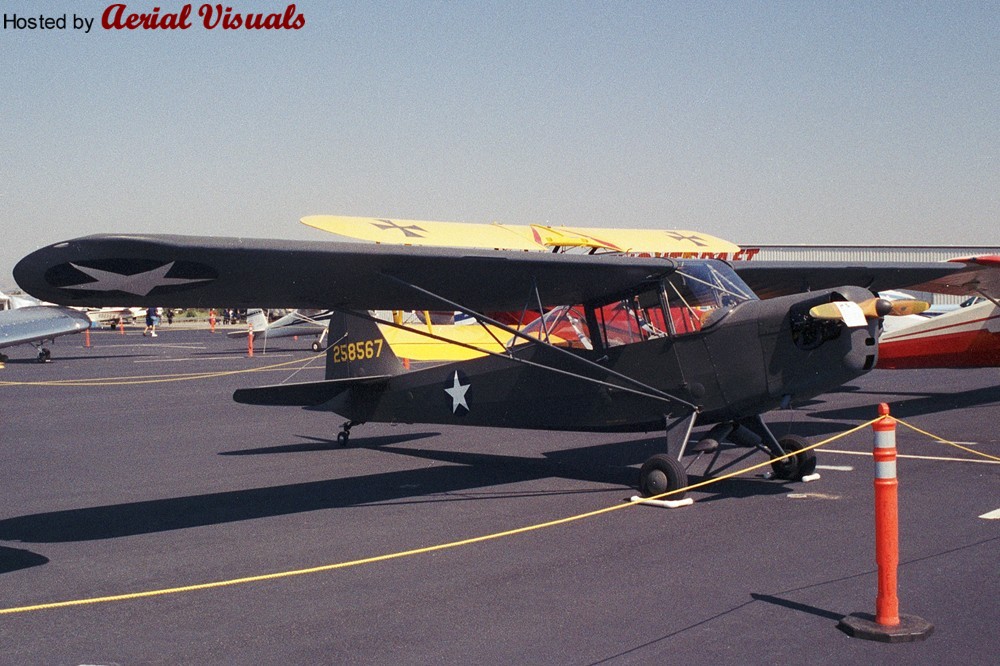 Aerial Visuals - Airframe Dossier - Taylorcraft L-2C Grasshopper, c/n ...