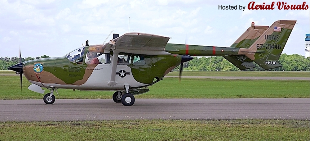 Aerial Visuals - Airframe Dossier - Cessna O-2B Super Skymaster, S/n 67 ...