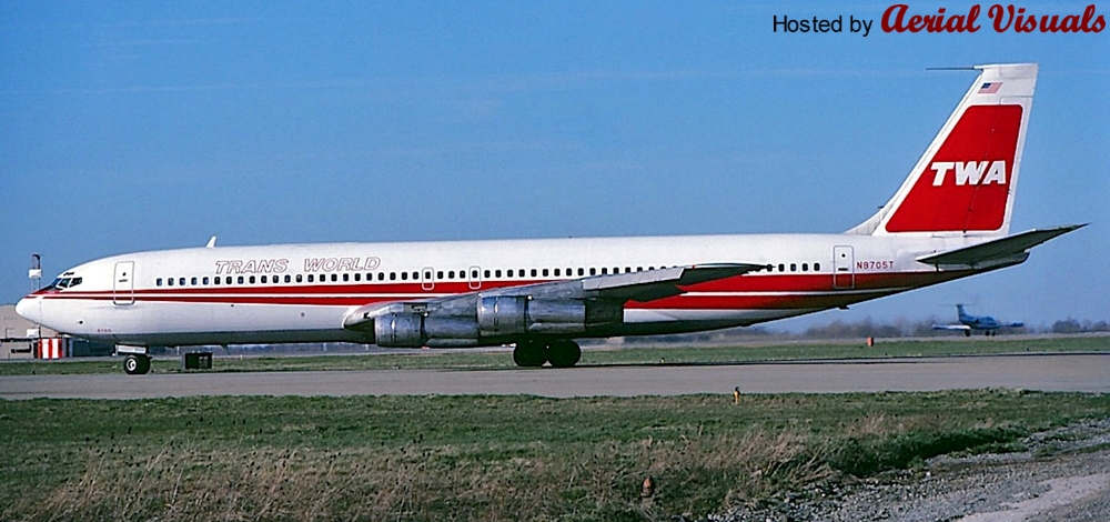 Aerial Visuals - Airframe Dossier - Boeing 707-331B, c/n 18916, c/r N8705T