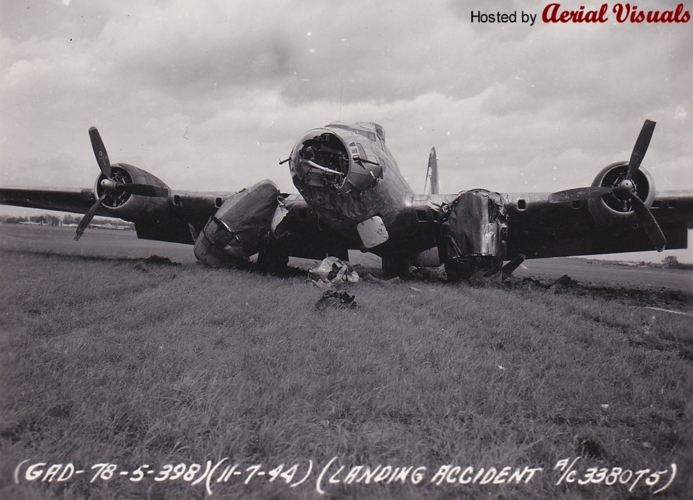 Aerial Visuals - Airframe Dossier - Boeing B-17G-80-BO Fortress, S/n 43 ...