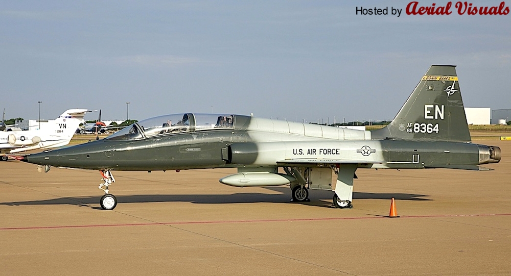 Aerial Visuals - Airframe Dossier - Northrop T-38A-65-NO Talon, s/n 66 ...