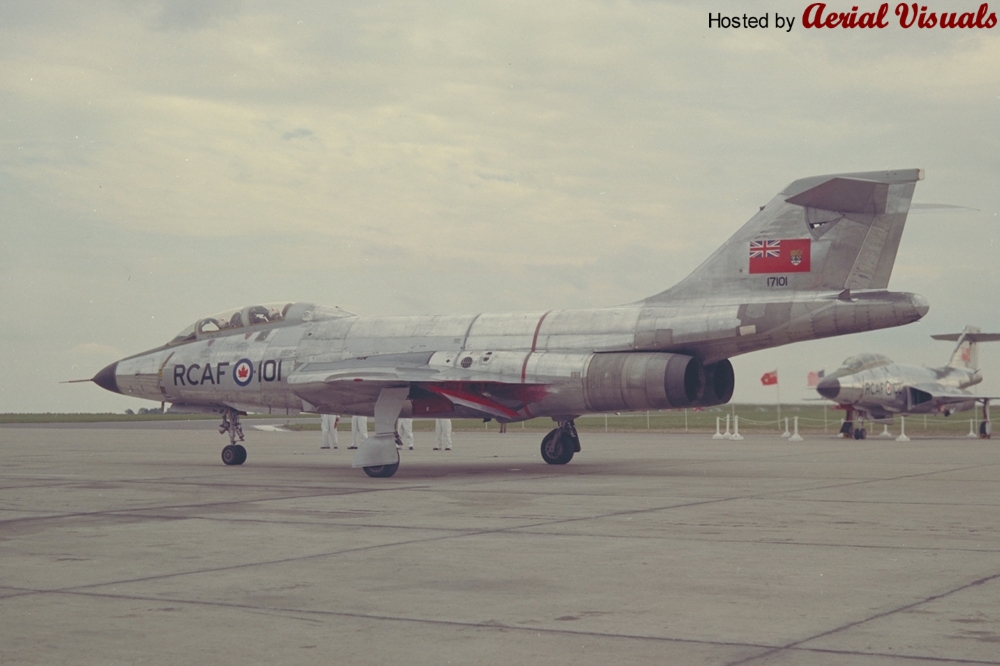 Aerial Visuals - Airframe Dossier - McDonnell RF-101B Voodoo, s/n 17410 ...