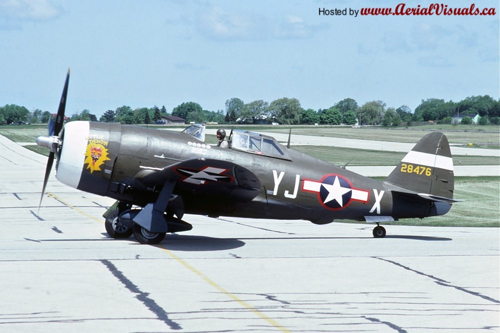 Aerial Visuals - Airframe Dossier - Republic TP-47G Thunderbolt, s/n 42 ...