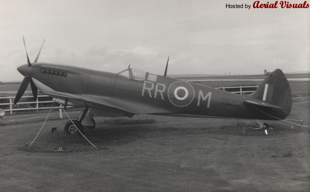 Aerial Visuals - Airframe Dossier - Supermarine Spitfire LF.XVIe, S/n ...