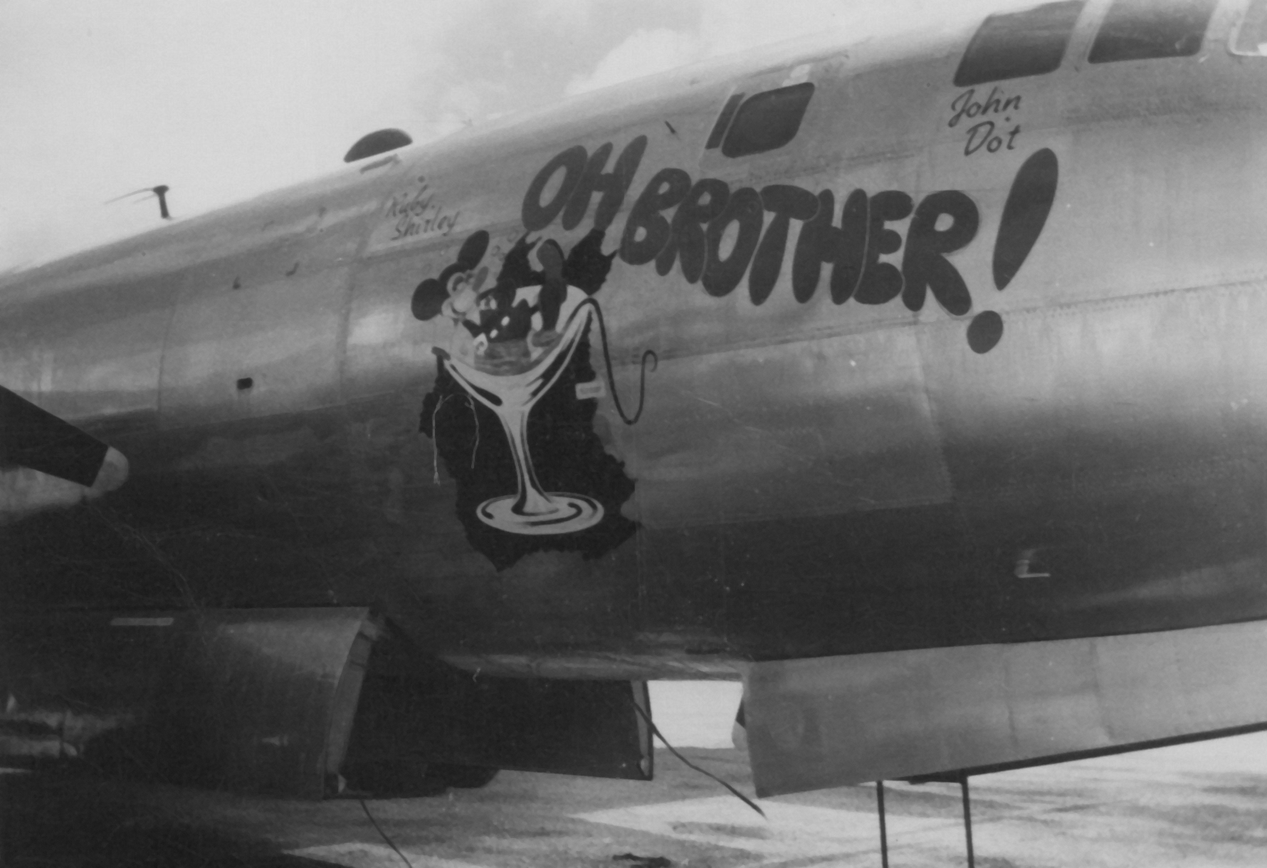 Aerial Visuals - Airframe Dossier - Boeing-Bell B-29B-40-BA ...