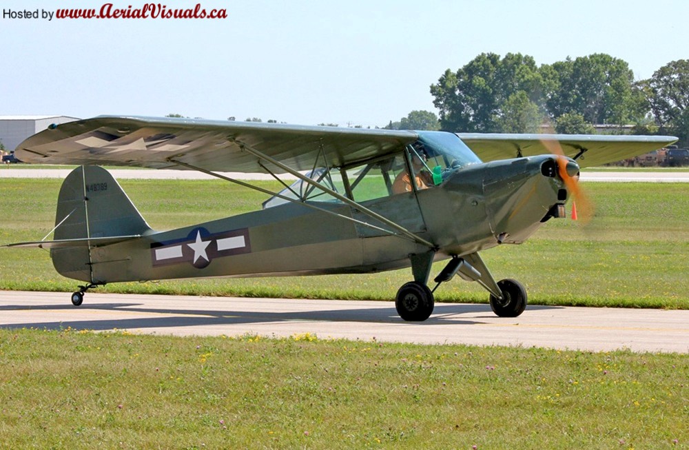 Aerial Visuals - Airframe Dossier - Taylorcraft L-2M Grasshopper, S/n ...