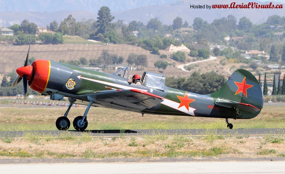 Aerial Visuals - Airframe Dossier - Yakovlev Yak-50, C N 832601, C R N227w