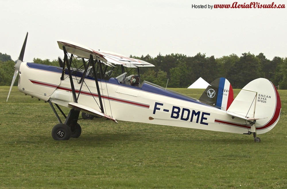 Aerial Visuals - Airframe Dossier - Stampe et Vertongen SV-4A, c/n 0635 ...