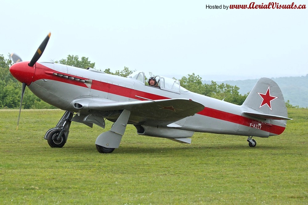 Aerial Visuals - Airframe Dossier - Yakovlev Yak-3U (replica), c/n ...