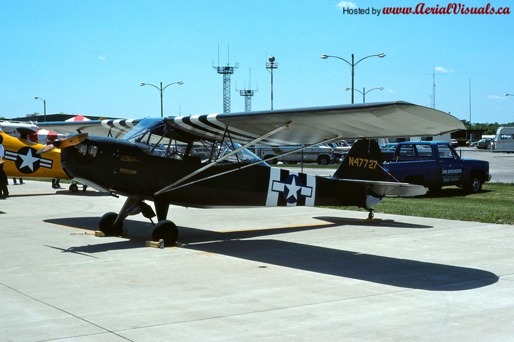 Aerial Visuals - Airframe Dossier - Taylorcraft L-2B Grasshopper, S/n ...