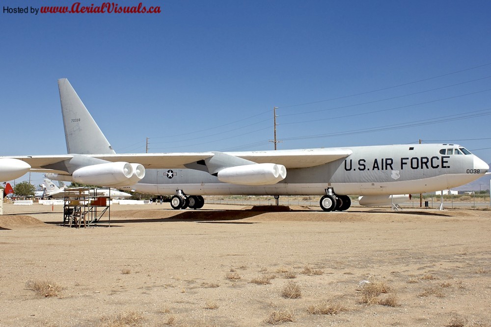 Aerial Visuals - Airframe Dossier - Boeing B-52F-105-BO Stratofortress ...