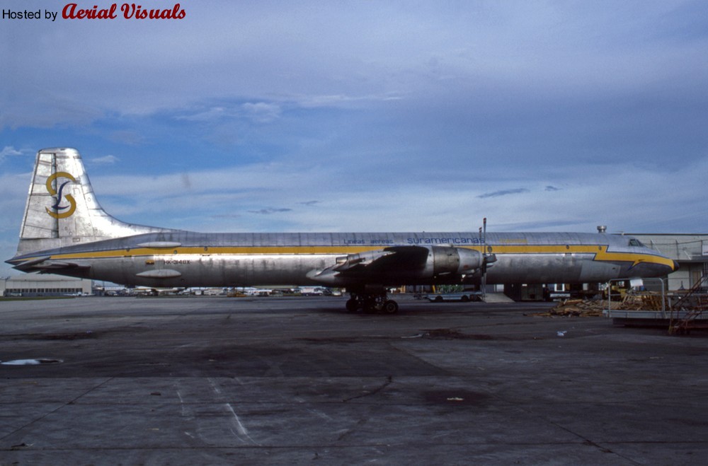 G-AWGT, Canadair CL-44D-4, Transglobe Airways, Polaneczky Bob