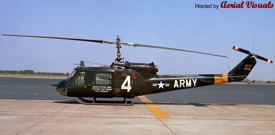 Aerial Visuals - Airframe Dossier - Bell UH-1C-BF Iroquois, s/n 64 ...