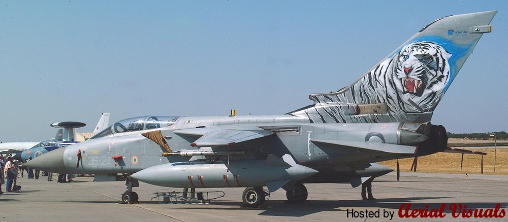 Aerial Visuals - Airframe Dossier - Panavia Tornado F.3, s/n ZE167 RAF, c/n  AS019/545/3245