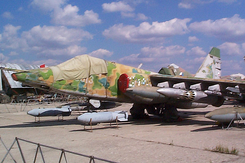 Aerial Visuals - Airframe Dossier - Sukhoi Su-25K, s/n 9013 CEF, c/n ...