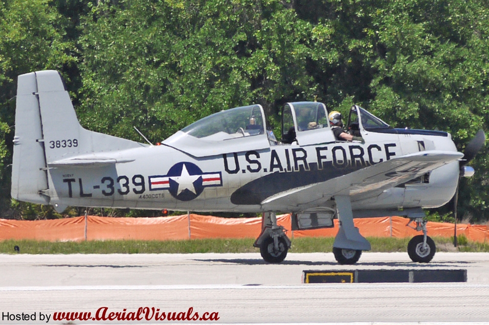 Aerial Visuals - Airframe Dossier - North American T-28B Trojan, s/n ...