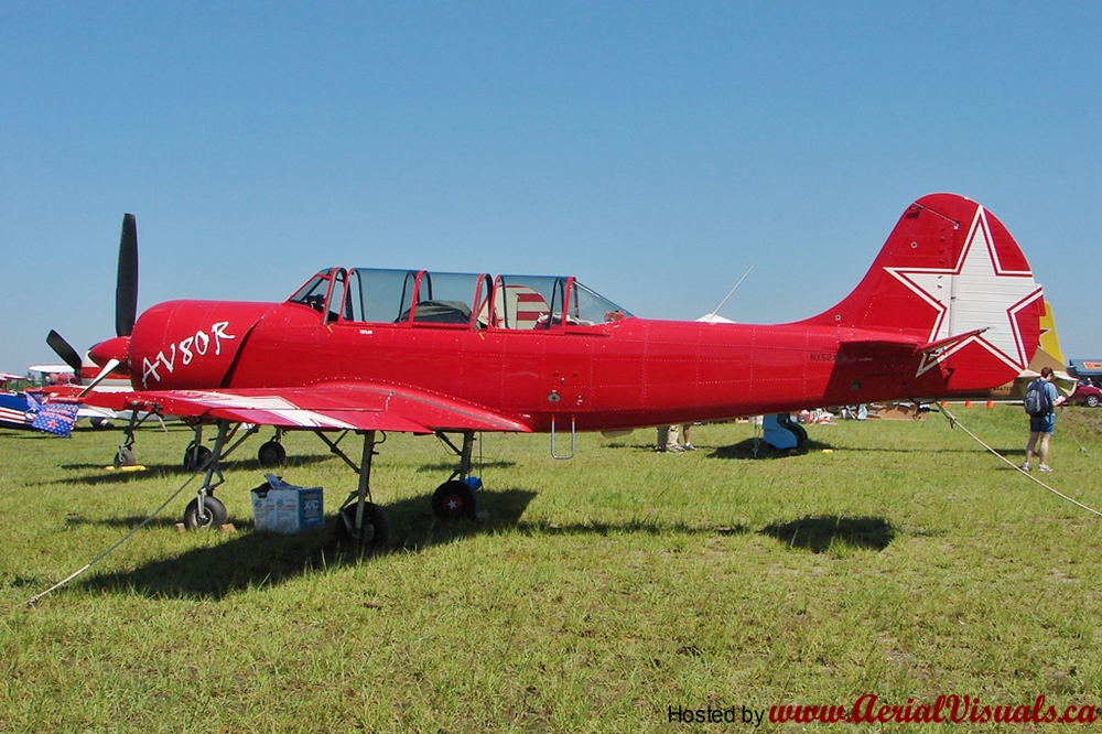 Aerial Visuals - Airframe Dossier - Yakovlev Yak-52W, s/n 203 FARo, c/n ...