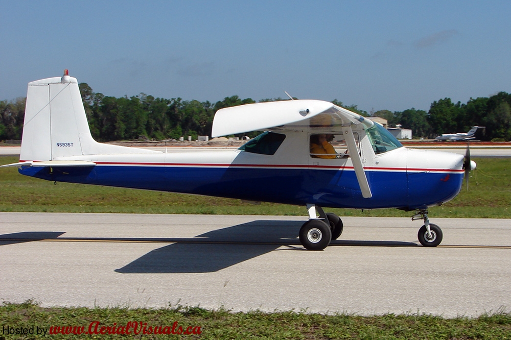 Aerial Visuals - Airframe Dossier - Cessna 150D, c/n 15060635, c/r N5935T