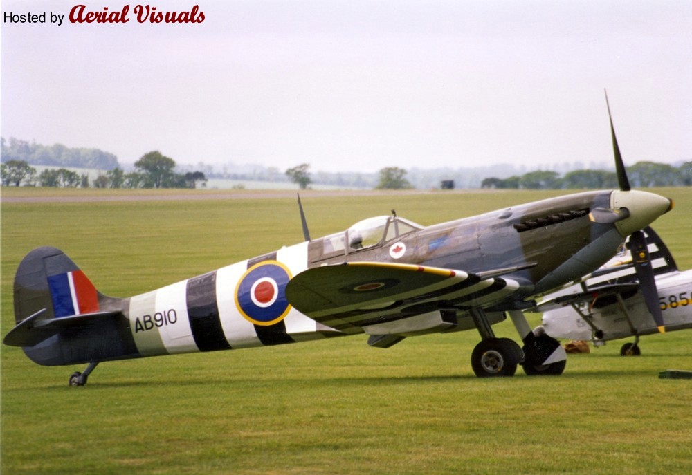 Aerial Visuals - Airframe Dossier - Supermarine Spitfire Vb, s/n AB910 ...