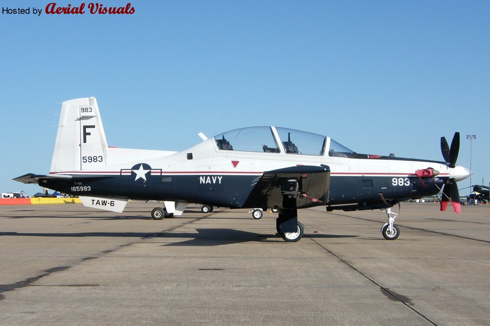 Aerial Visuals - Airframe Dossier - Pilatus-Raytheon T-6A Texan II, s/n ...