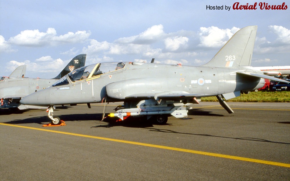 Aerial Visuals - Airframe Dossier - Hawker Siddeley Hawk T.1A, s/n ...