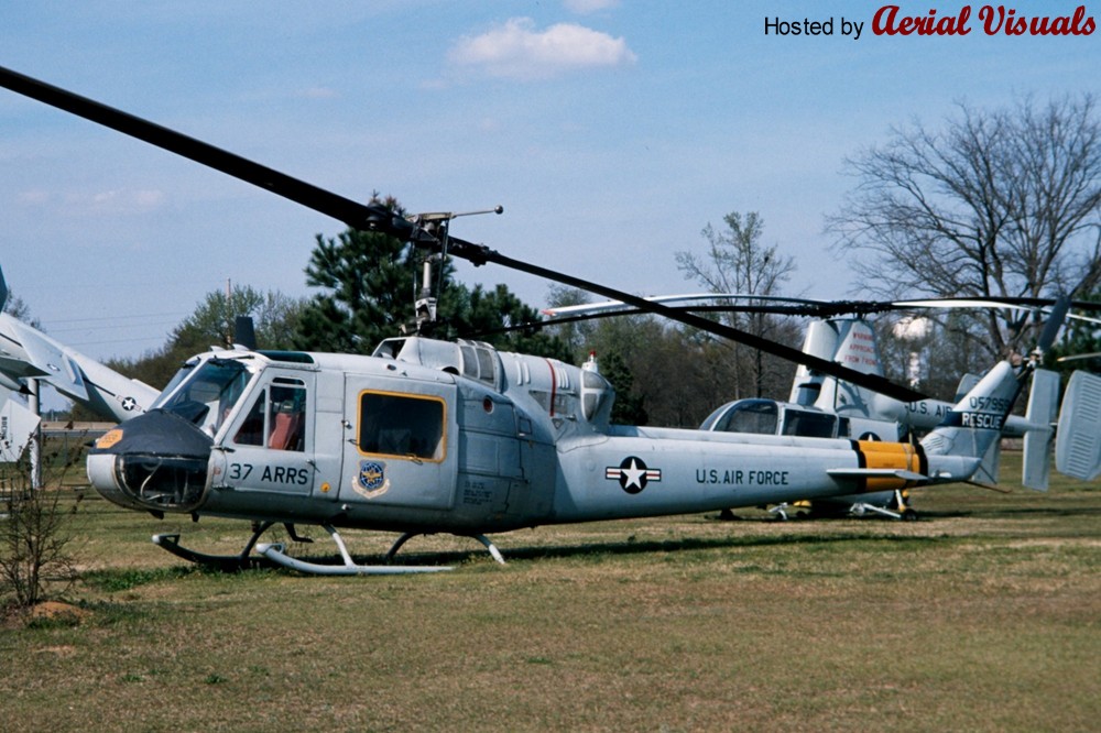 Aerial Visuals - Airframe Dossier - Bell UH-1F-BF Iroquois, s/n 65-7959 ...