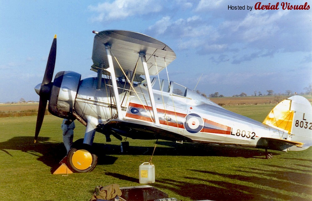 Aerial Visuals - Airframe Dossier - Gloster Gladiator I, s/n L8032