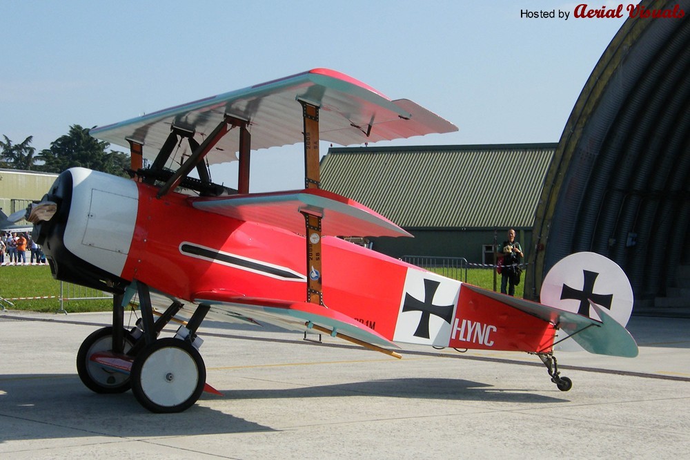 Aerial Visuals - Airframe Dossier - Fokker Dr.1 (replica), c/n 01/84M ...