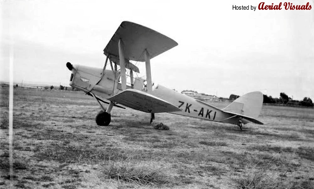 Aerial Visuals - Airframe Dossier - de Havilland Tiger Moth II, s 