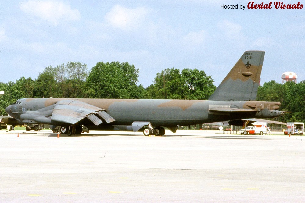 Aerial Visuals - Airframe Dossier - Boeing B-52G-95-BW Stratofortress ...