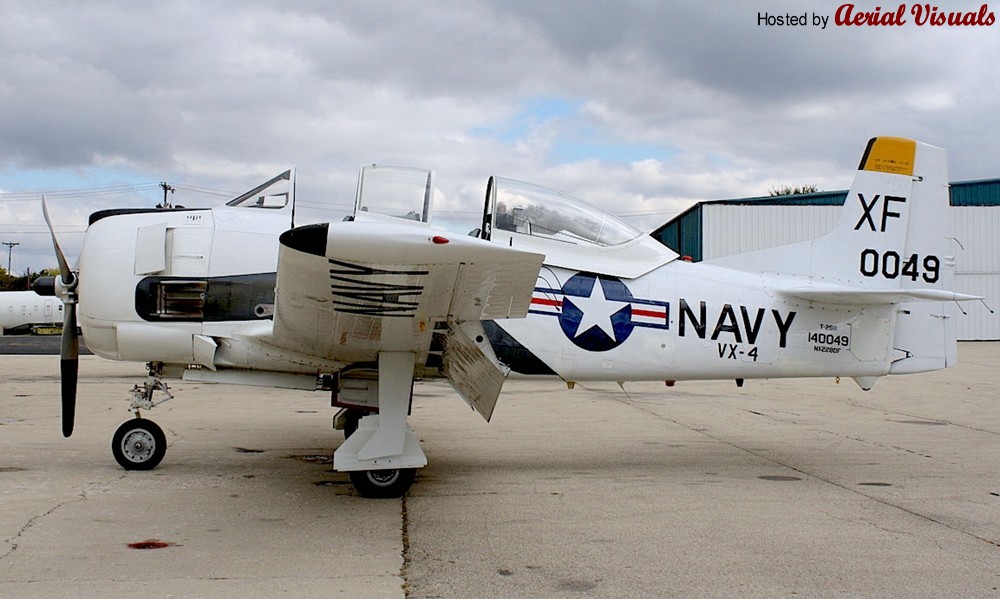 Aerial Visuals - Airframe Dossier - North American T-28B Trojan, s/n ...