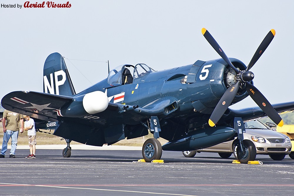 Aerial Visuals - Airframe Dossier - Vought F4U-5NL Corsair, S/n 124692 ...