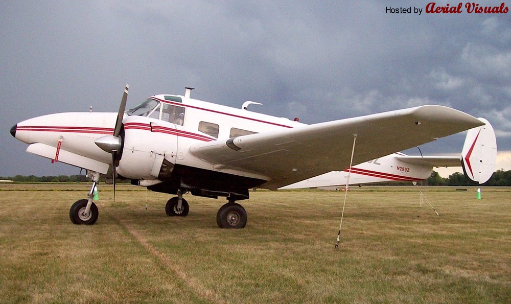 Aerial Visuals - Airframe Dossier - Beech E18S-9700, c/n BA-159, c 