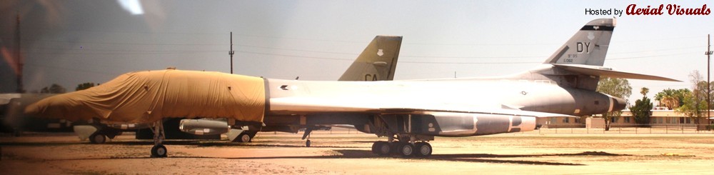 Aerial Visuals Airframe Dossier Rockwell B 1B IV Lancer s n