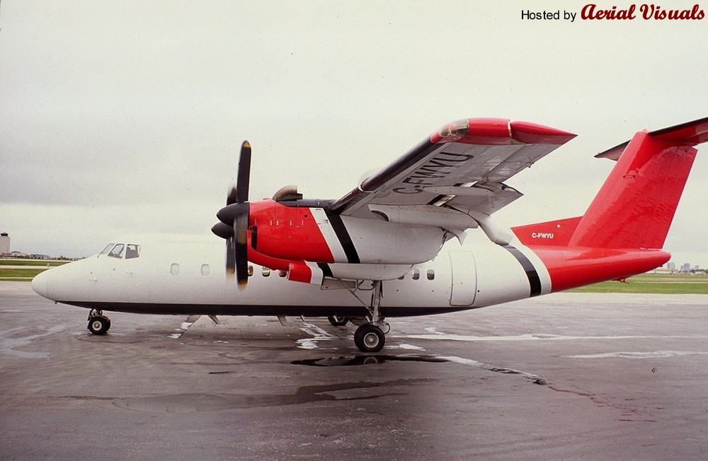 Aerial Visuals - Airframe Dossier - de Havilland Canada DHC-7-103 