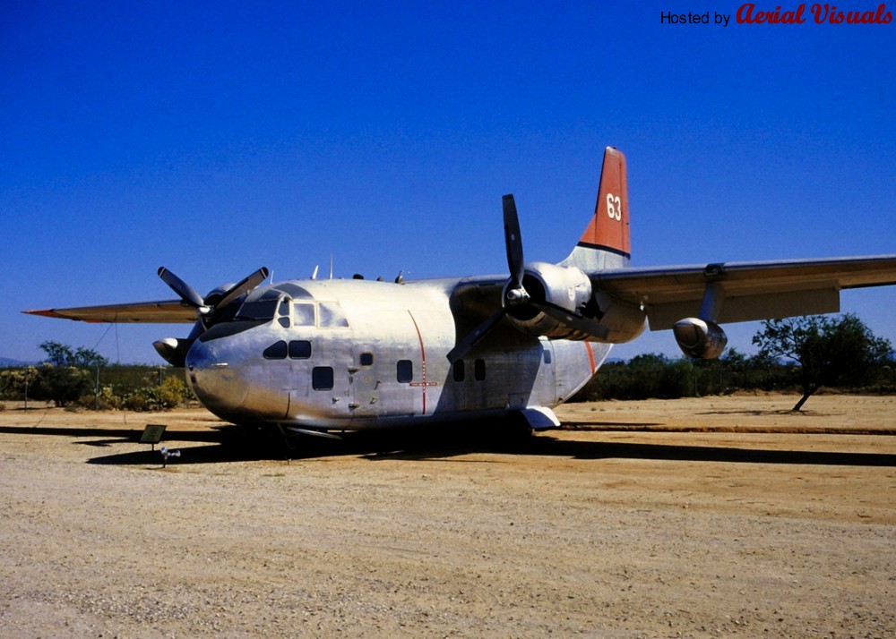 Aerial Visuals - Airframe Dossier - Chase C-123K Provider, s/n 54-0580 ...